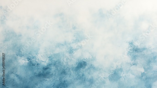 Abstract painted background with soft colors in blue.