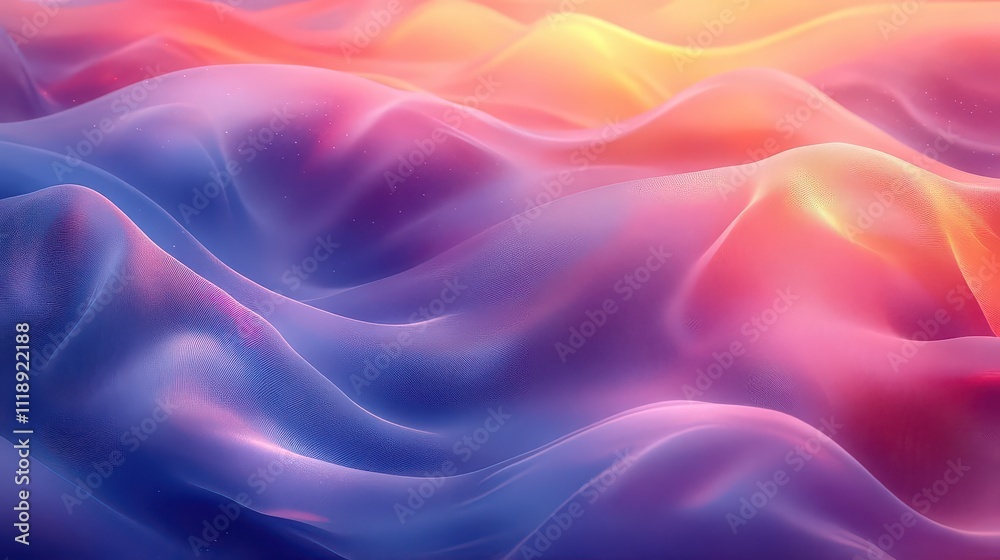 Abstract wavy patterns in vibrant colors create a soothing visual effect. Abstract wavy patterns in vibrant colors create a soothing visual effect.