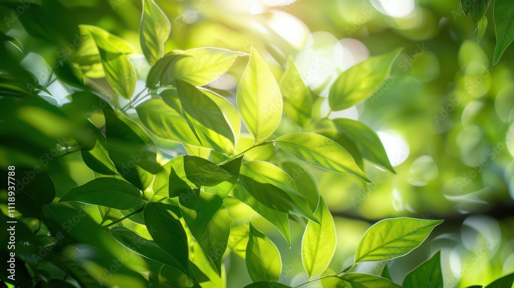 Obraz premium Green Spaces: Urban parks and gardens that provide green, peaceful areas for relaxation, fostering community gatherings and outdoor enjoyment. 