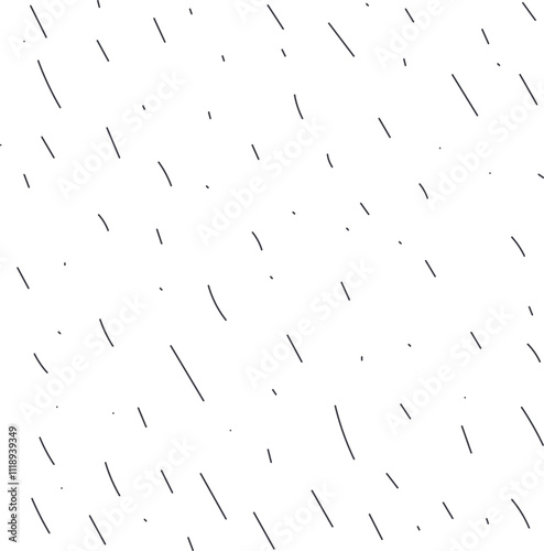Imitation of autumn or spring drizzle