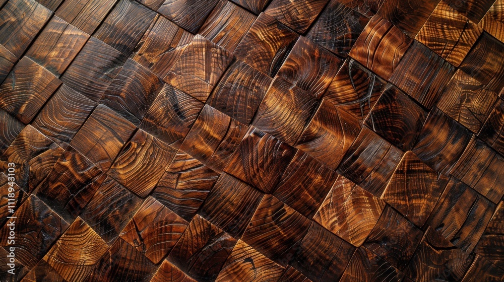 Obraz premium Bamboo Wall: Sustainable bamboo panels used for creating eco-friendly walls, ideal for tropical and nature-inspired interiors. 
