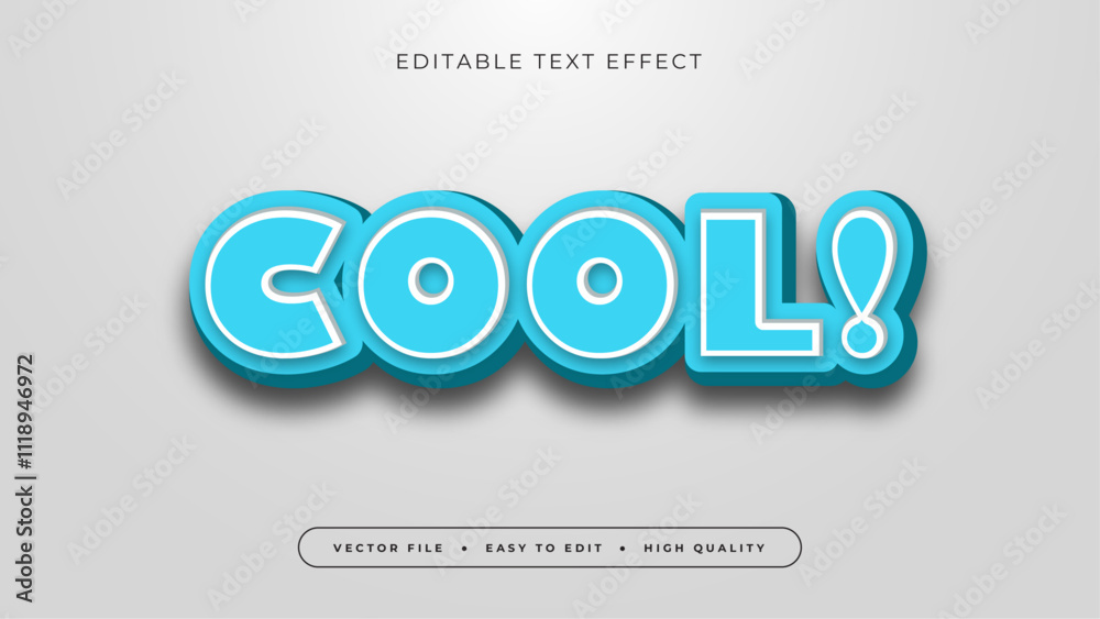 Editable cool text effect, cool style effect Editable cool text effect, cool style effect