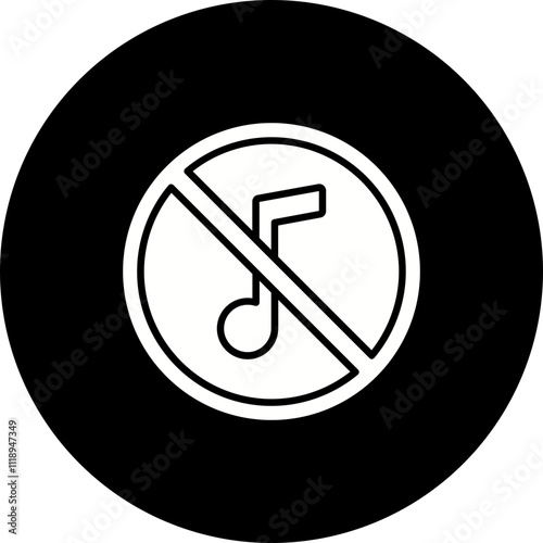 No Music Icon