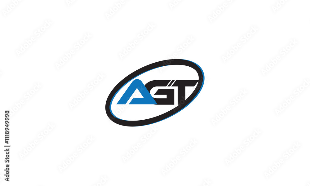 AGT letter logo design template, Initials AGT letter logo icon vector AGT letter logo design template, Initials AGT letter logo icon vector