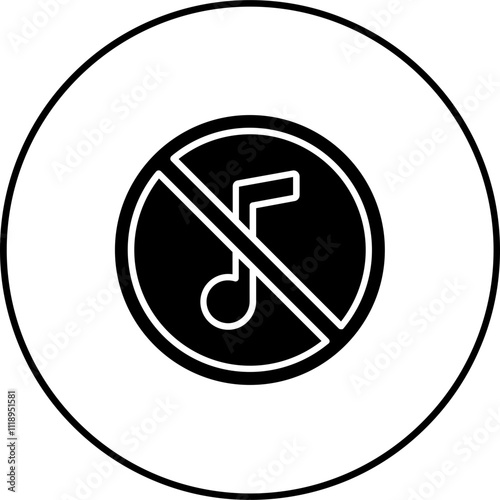 No Music Icon