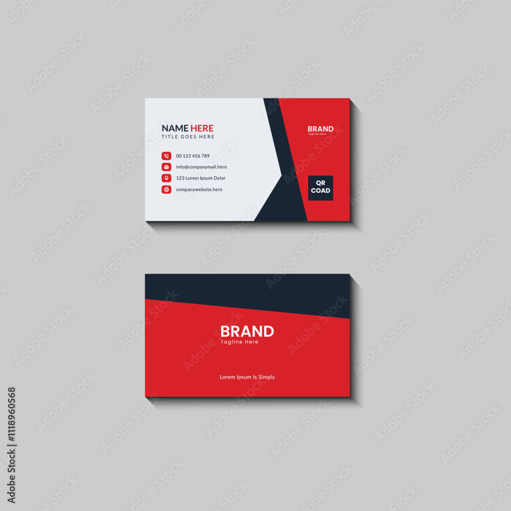 Clean and professional business card Clean and professional business card
