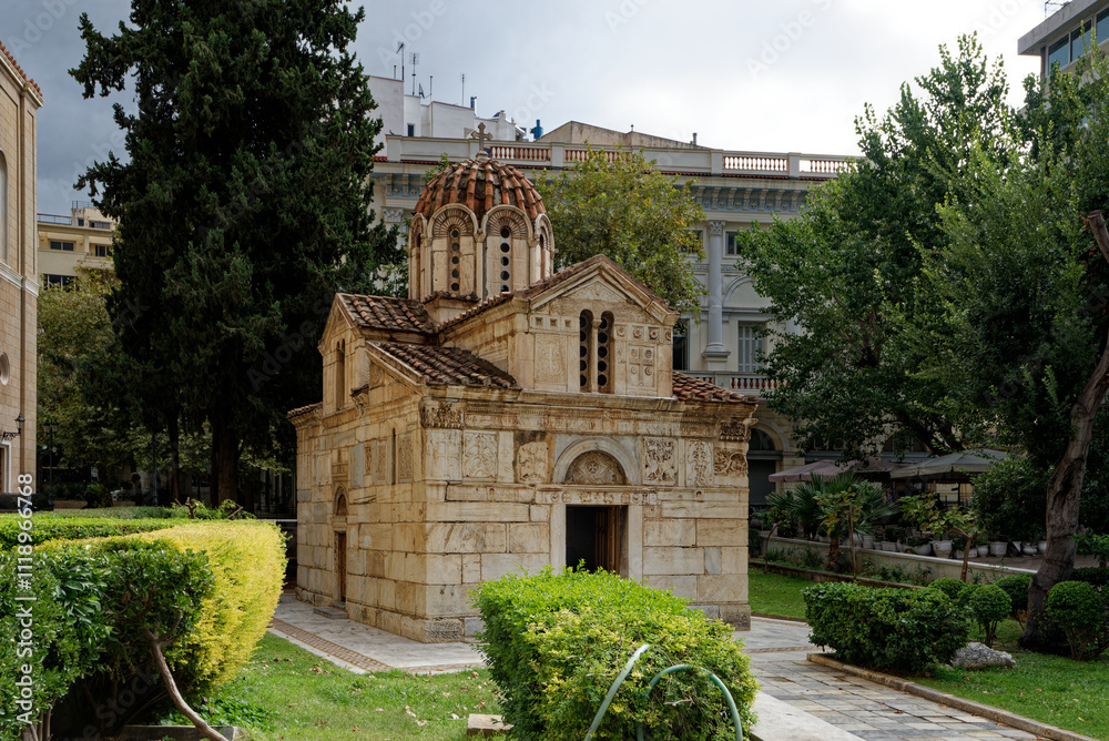 Naklejka premium Griechenland - Athen - Panagia Gorgoepikoos