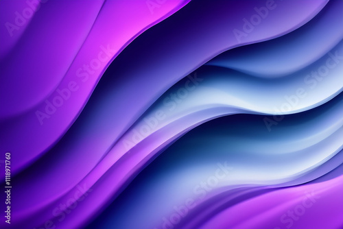 Soft and Dynamic Purple Waves in Motion