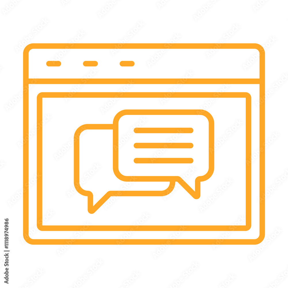 Online Chat Icon Online Chat Icon