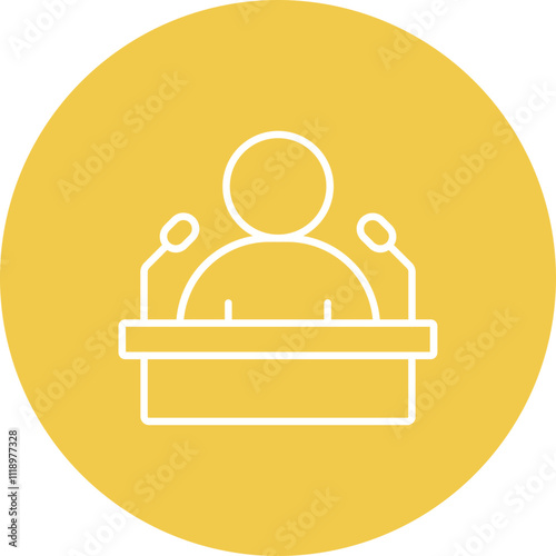 Press Conference Icon