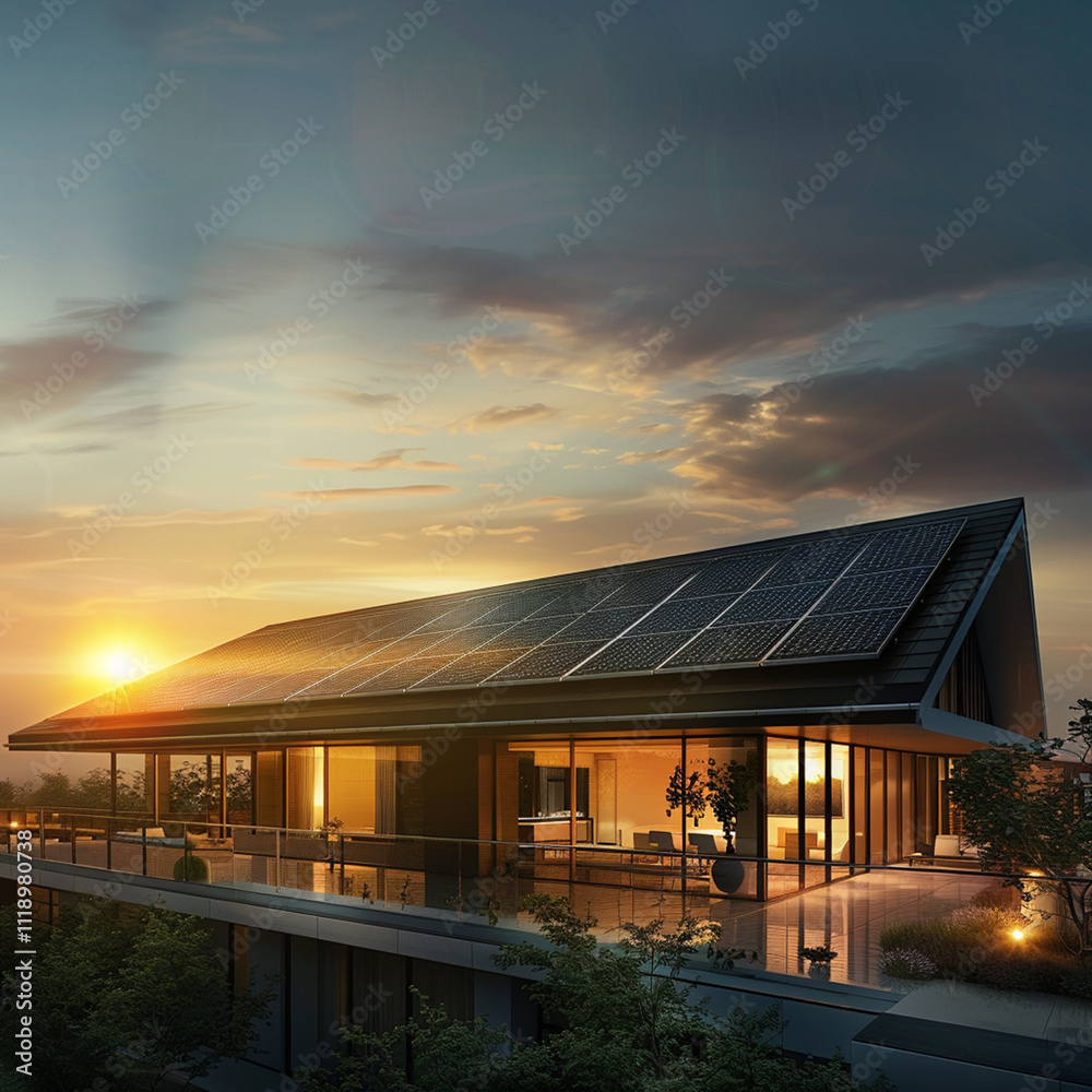 Obraz premium Solar construction