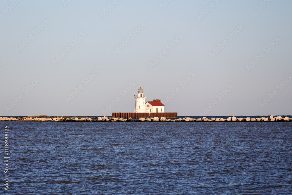 Fototapeta premium lighthouse in port
