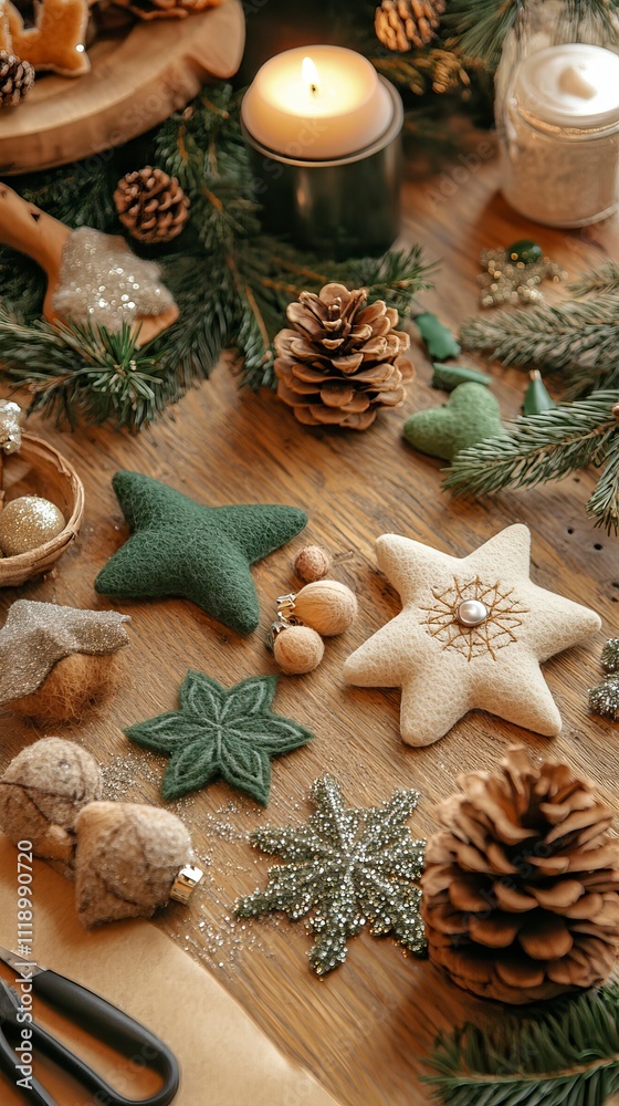 DIY Christmas Ornament Craft Table with Pinecones and Felt DIY Christmas Ornaments, DIY Christmas Ornaments, Happy Christmas day, Winter vibe
DIY Christmas Ornament Craft Table with Pinecones and Felt DIY Christmas Ornaments, DIY Christmas Ornaments, Happy Christmas day, Winter vibe