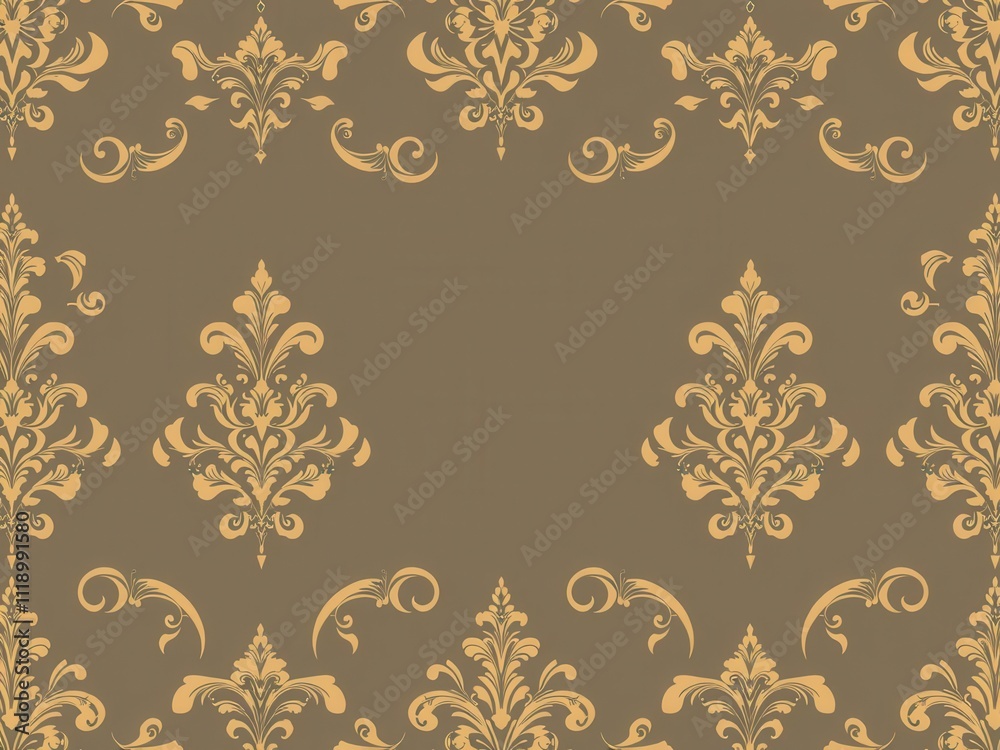 Intricately designed damask seamless vector pattern ideal for fabric, wallpaper, and digital design projects, elegant, sophisticated, ornate Intricately designed damask seamless vector pattern ideal for fabric, wallpaper, and digital design projects, elegant, sophisticated, ornate