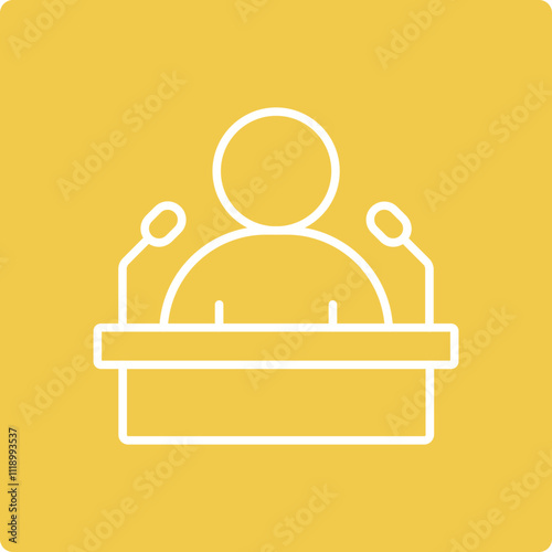 Press Conference Icon
