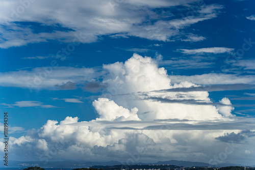 大きな入道雲 photo