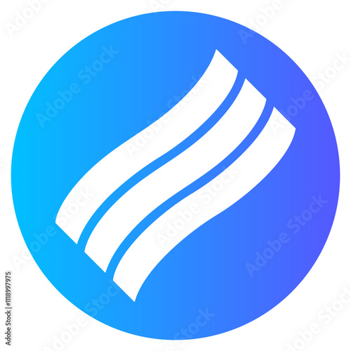 wiping gradient icon