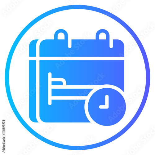 calendar gradient icon