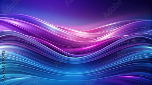 Wallpaper Mural Abstract smooth flowing purple and blue waves background, abstract, smooth, flowing, purple, blue, waves, background, design Torontodigital.ca