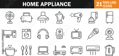 "Stylish Home Appliance Icon Symbolizing Modern Living"