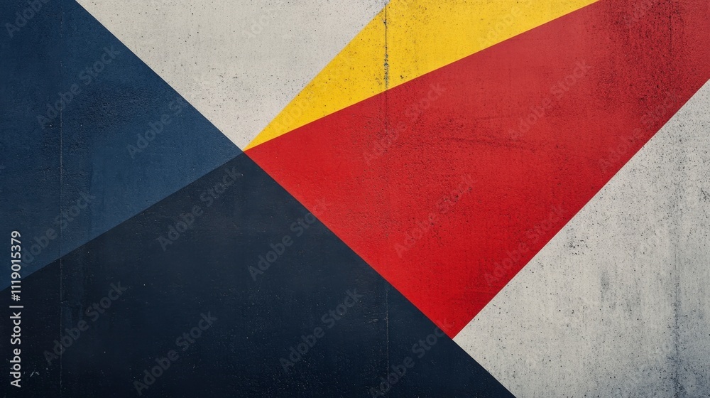 Geometric Concrete Wall Art - Abstract Modern Design Geometric Concrete Wall Art - Abstract Modern Design