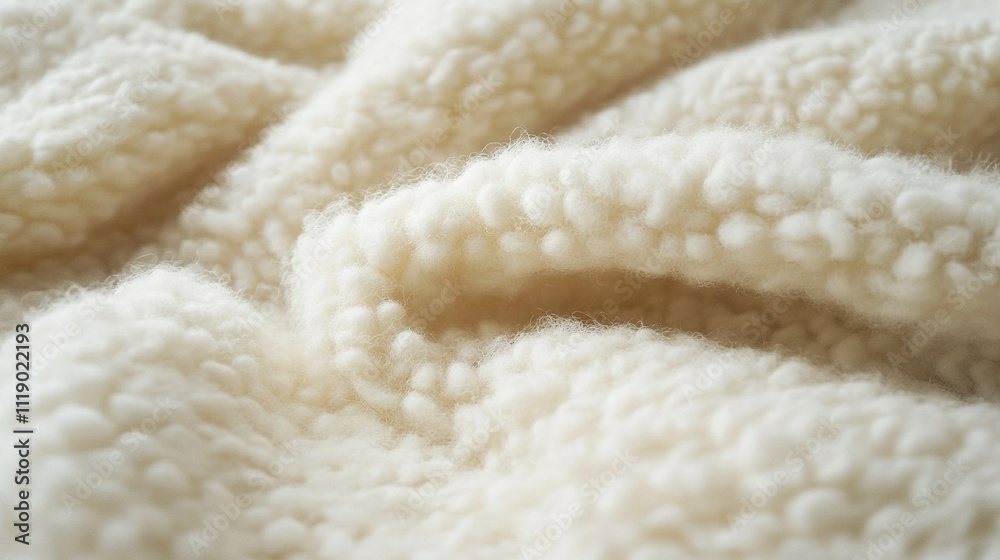 soft white wool texture, blurred for an artistic effect, symbolizing purity, warmth, comfort, and nature's simplicity; ideal for concepts of coziness and sustainability soft white wool texture, blurred for an artistic effect, symbolizing purity, warmth, comfort, and nature's simplicity; ideal for concepts of coziness and sustainability