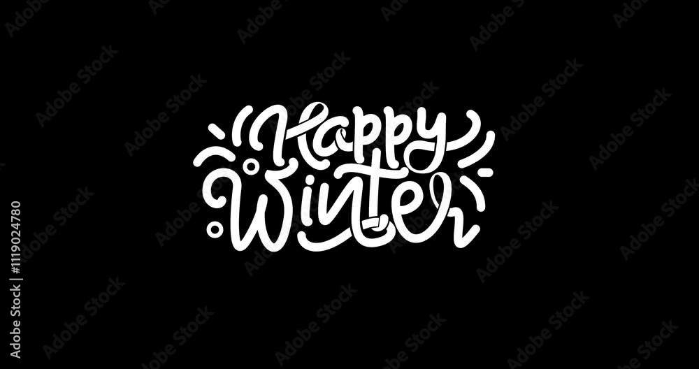 custom made wallpaper toronto digitalHappy Winter Text Animation - Beautiful Handwritten Animation with Alpha Channel, Easy to Integrate into Any Video, Perfect for Holiday Greetings, Seasonal Promotions, and Festive Projects
