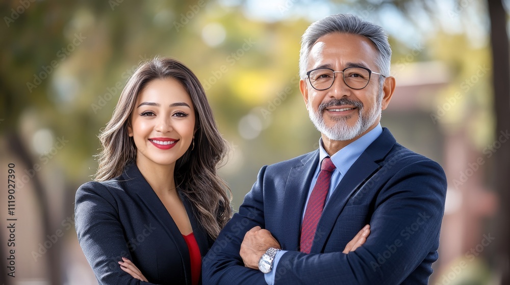 Professional Diversity in Business Portrait of Confident Colleagues Professional Diversity in Business Portrait of Confident Colleagues