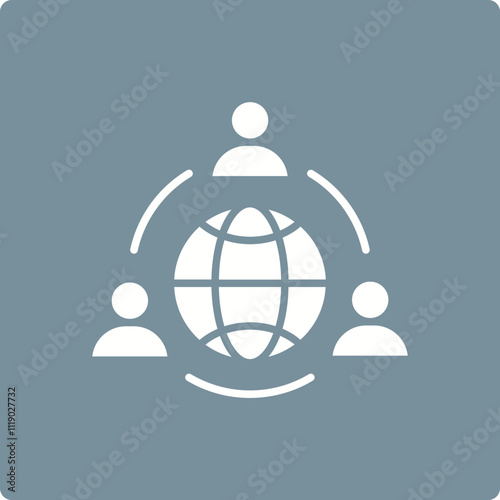 Global Network Icon photo