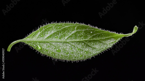 Glandular Hairs Butterwort Leaf Macro Photography photo