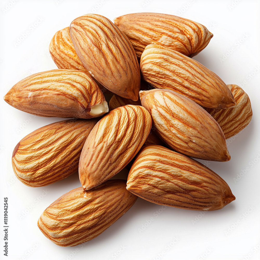 almond nut, isolated on white background. Ready for use in your designs, presentations, promotions, and advertisements.
almond nut, isolated on white background. Ready for use in your designs, presentations, promotions, and advertisements.