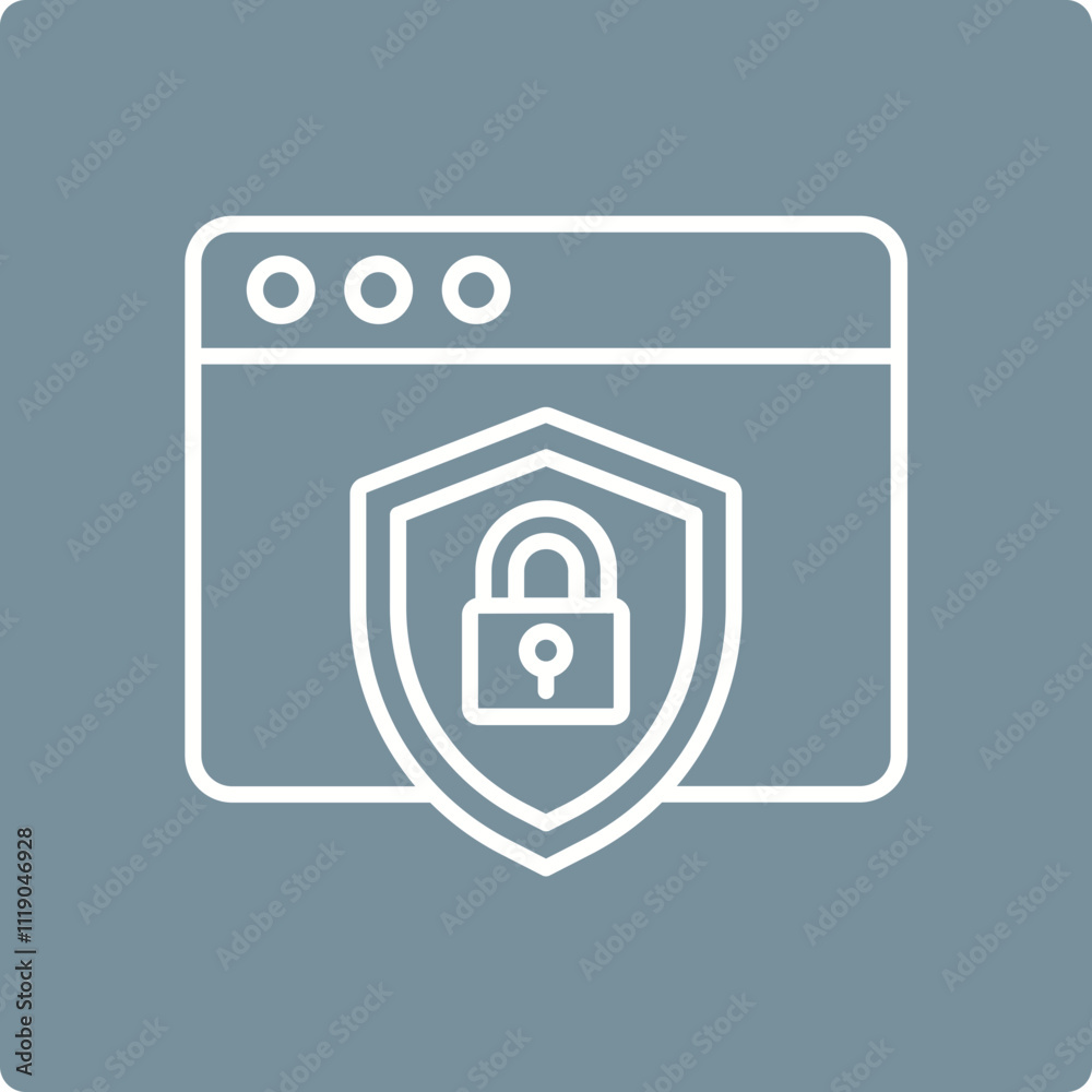 Web Security Icon