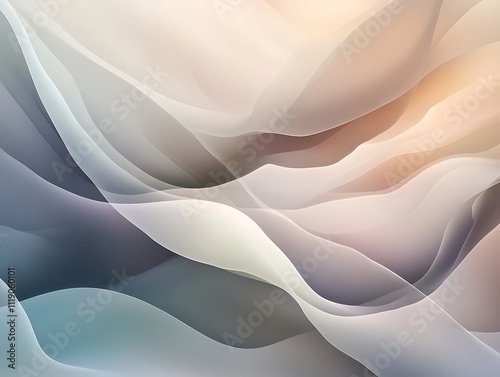 Elegance in Motion: A Study of Flowing Abstract Forms