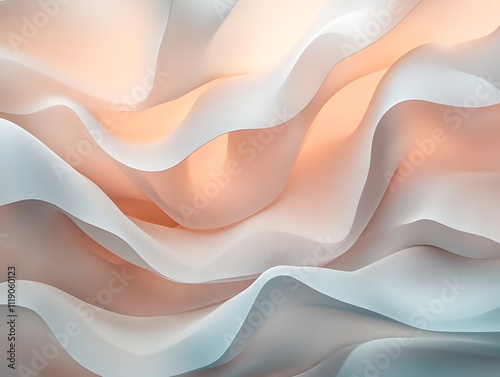 Elegance in Motion: A Study of Flowing Abstract Forms