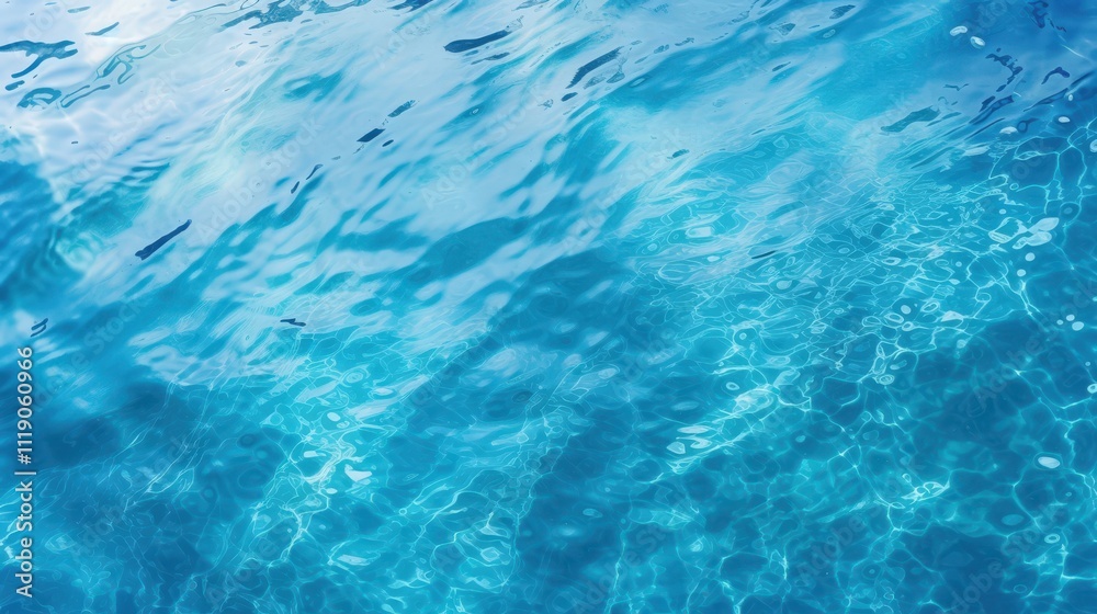 Naklejka premium Captivating Waves Ocean Surface Water Photography Natural Environment Aerial View Serenity