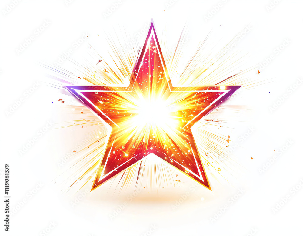 Obraz premium Exploding Star