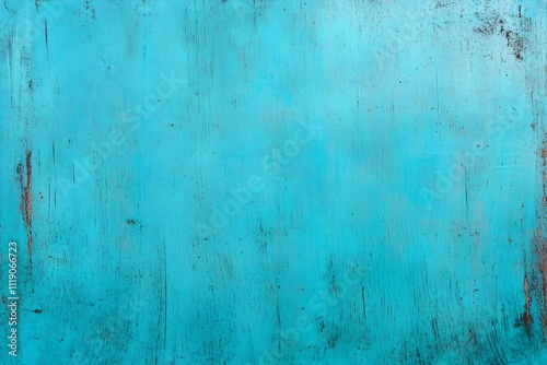 Vibrant Brushed Turquoise Metal Texture Backdrop for Digital Design