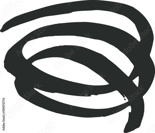Modern Scribble Line Graphics for Designers