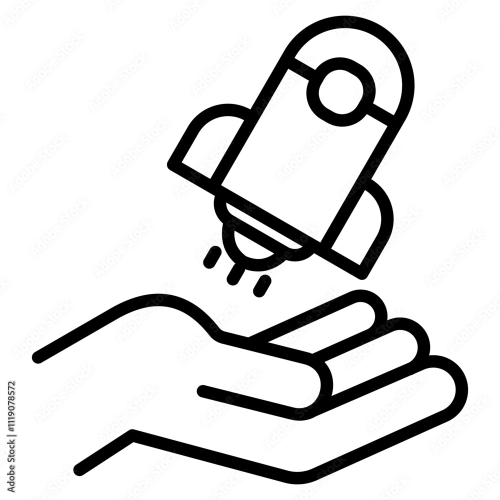 Rocket Icon Element For Design Rocket Icon Element For Design
