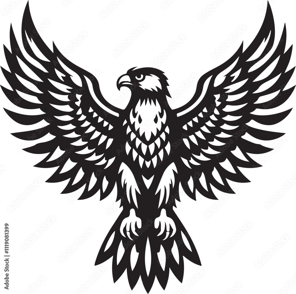Obraz premium eagle Vector, eagle Silhouette, eagle icon set, bird logo, eagle Vector illustration, Vector Graphic, EPS 10 , clip art work,