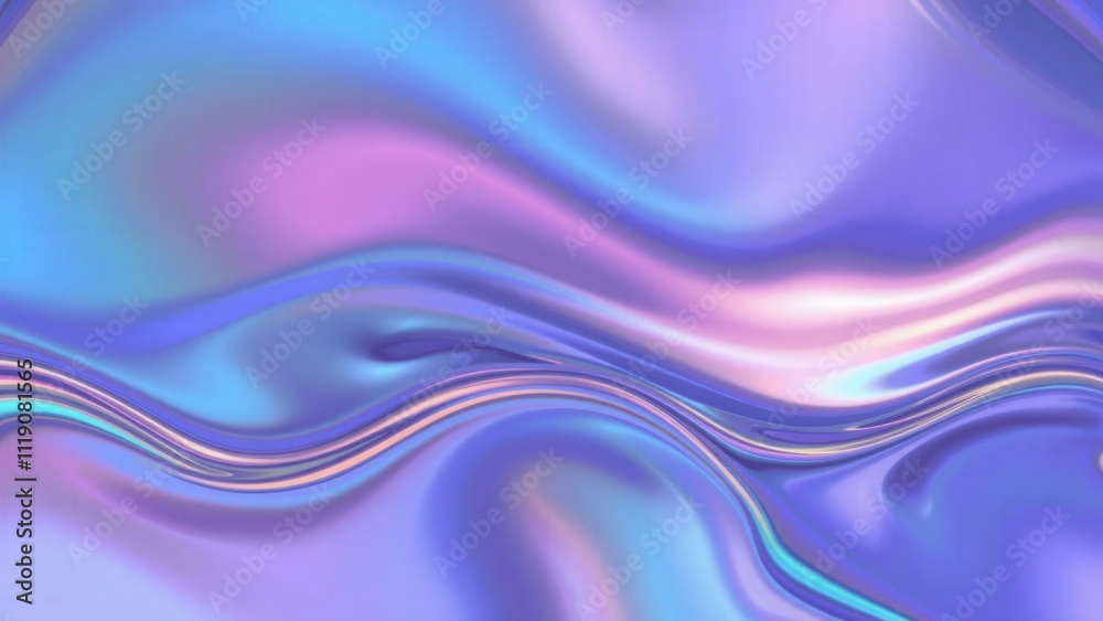 Abstract Holographic Liquid Waves: Perfect for Modern Art, Digital Design, and Creative Projects Abstract Holographic Liquid Waves: Perfect for Modern Art, Digital Design, and Creative Projects