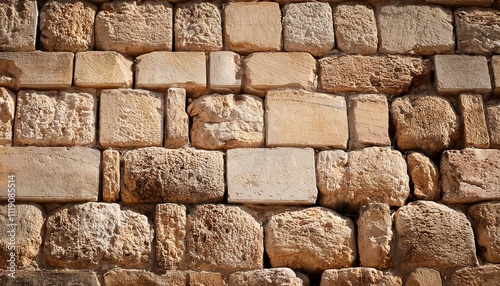 Jerusalem wall close up background photo