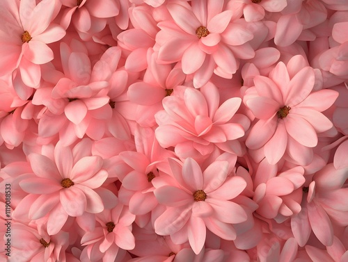 A vibrant arrangement of soft pink flowers creating a visually appealing background.