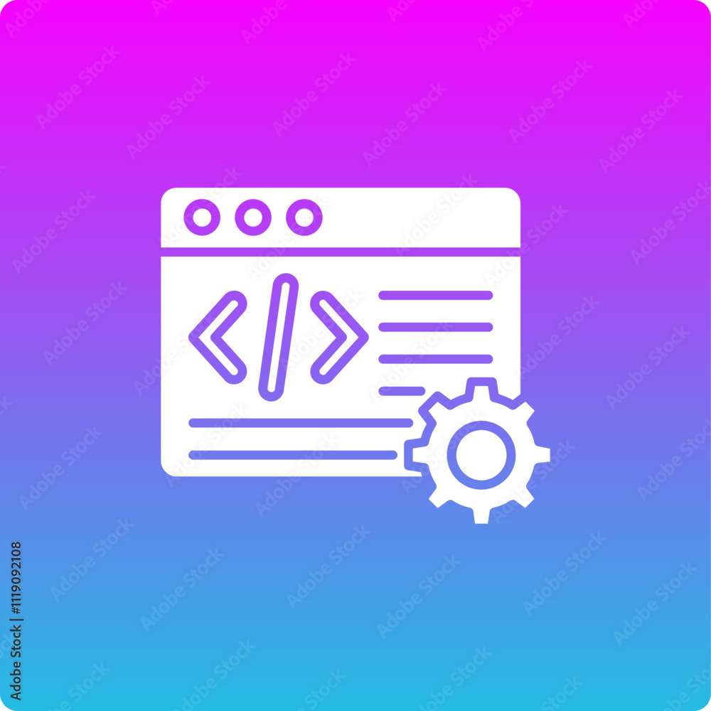 Web Development Icon Web Development Icon