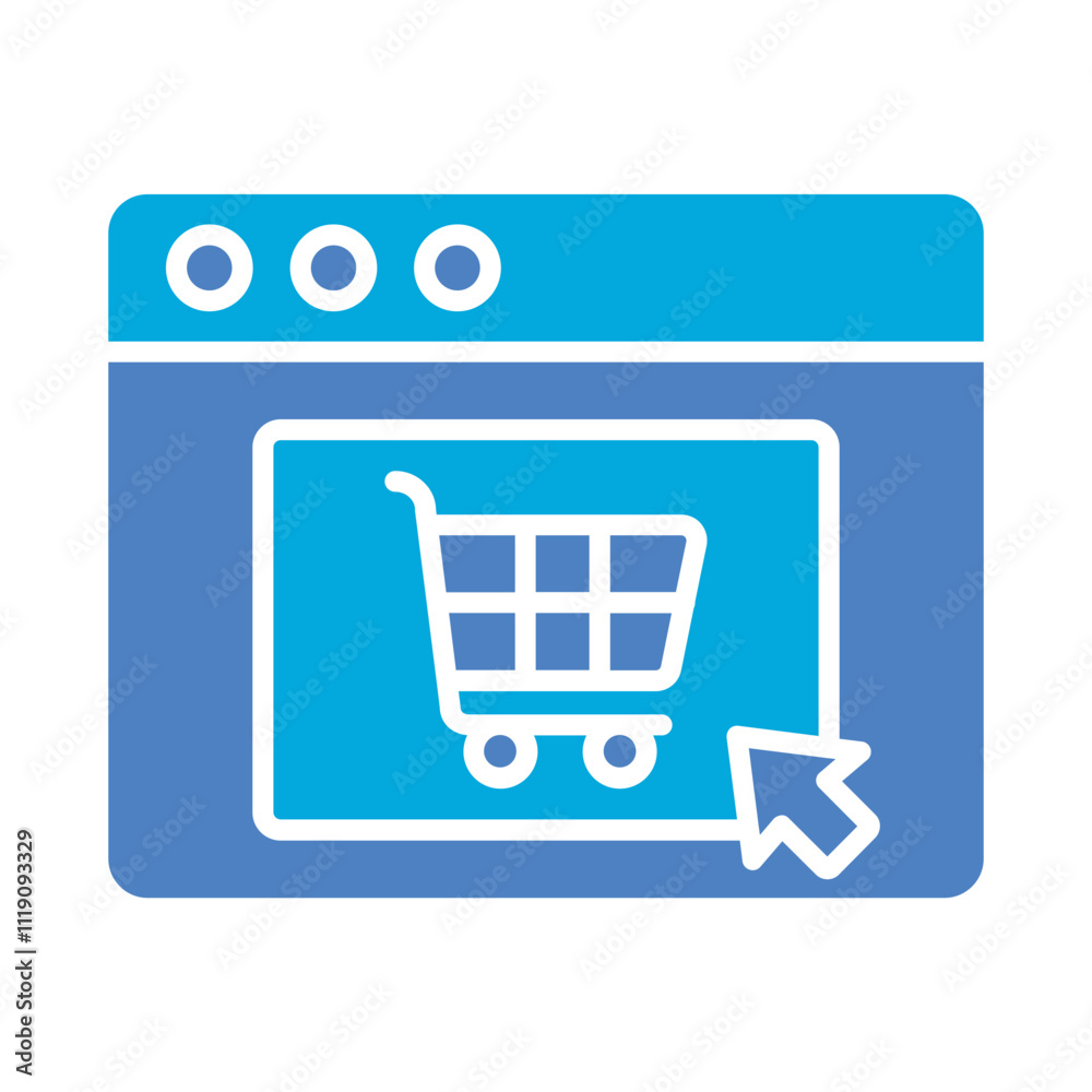 Online Shopping Icon Online Shopping Icon