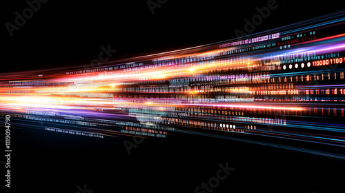 Data Stream at the Speed of Light 