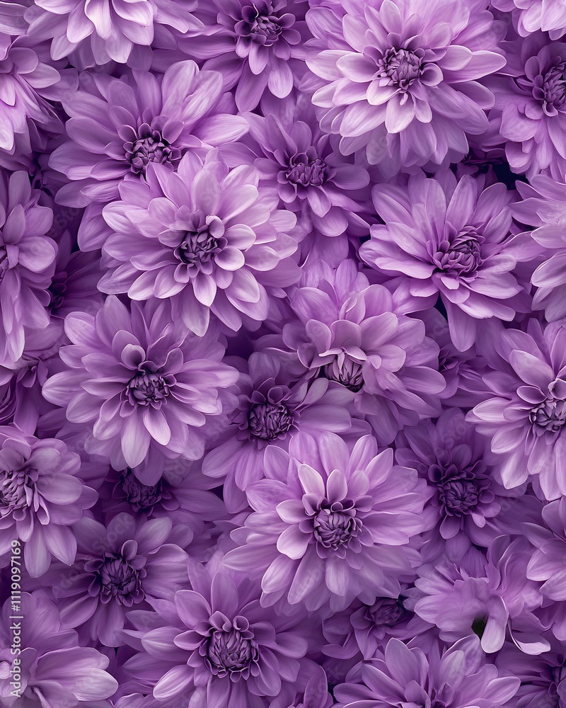 A vibrant display of purple flowers creating a visually appealing floral background. A vibrant display of purple flowers creating a visually appealing floral background.