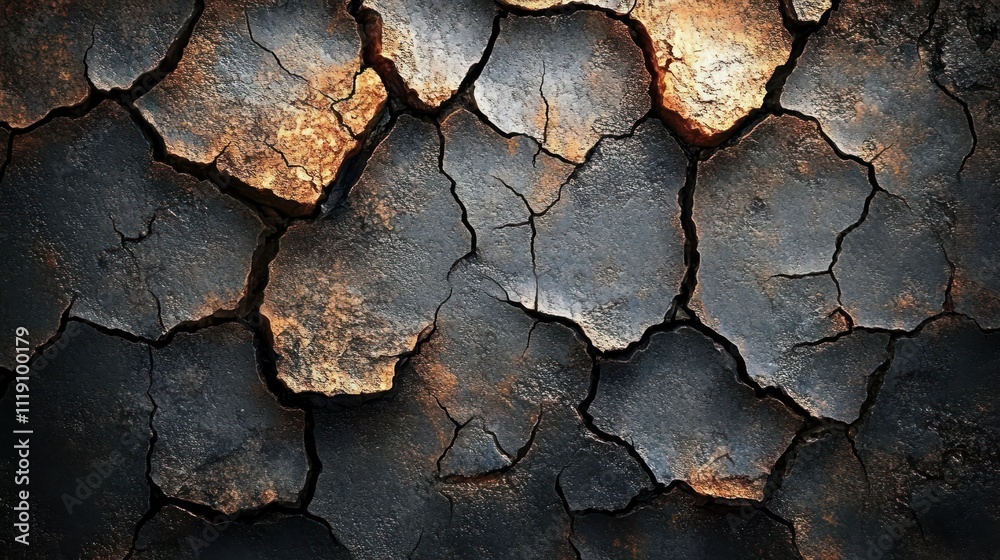 Cracked Earth Texture Abstract Background with Rugged Details and Natural Patterns Cracked Earth Texture Abstract Background with Rugged Details and Natural Patterns