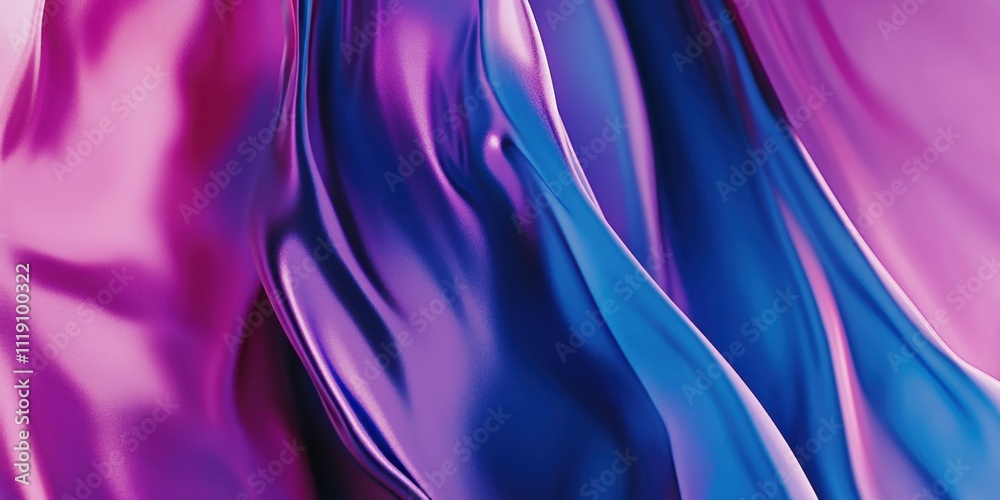 Fototapeta premium silk fabric detailed close-up of silk fabric texture
