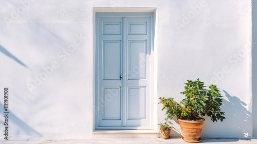 door decorated with wall 